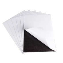 Taille personnalisée Magnet en caoutchouc flexible imprimable Feuilles magnétiques adhésives Soft A4 Filt à vendre